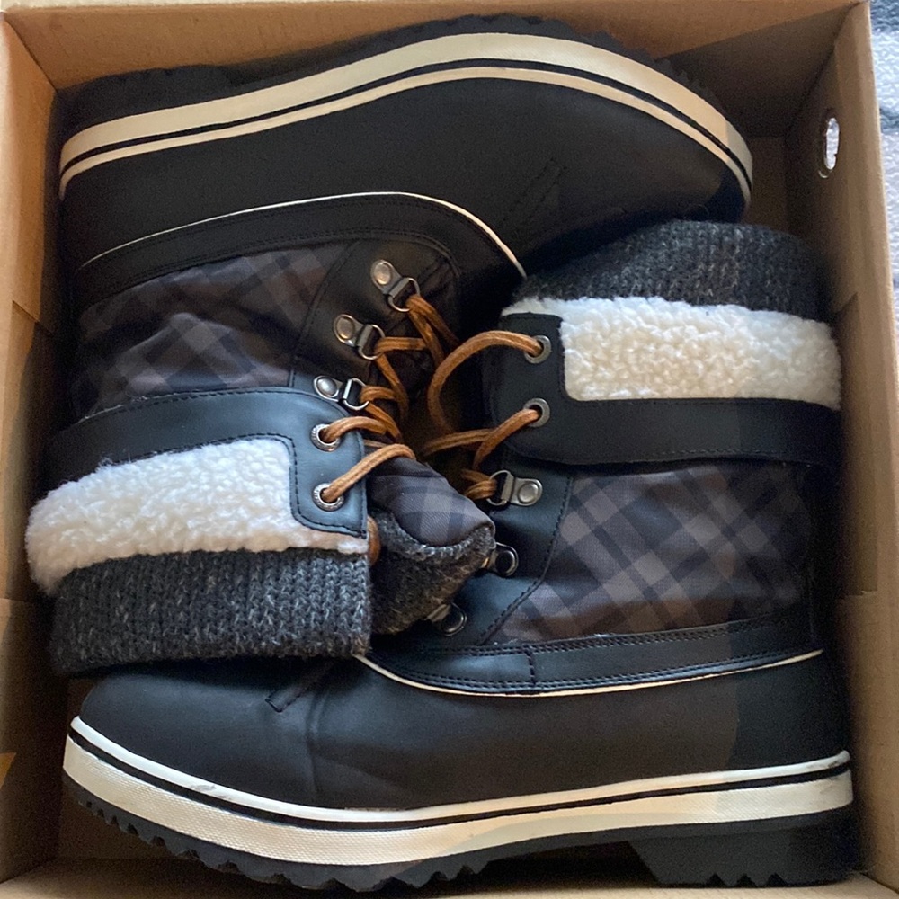 Women’s winter waterproof boots, worn once